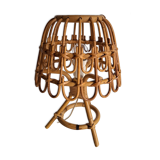 Bamboo bedside lamp