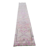 Tapis de couloir turc vintage