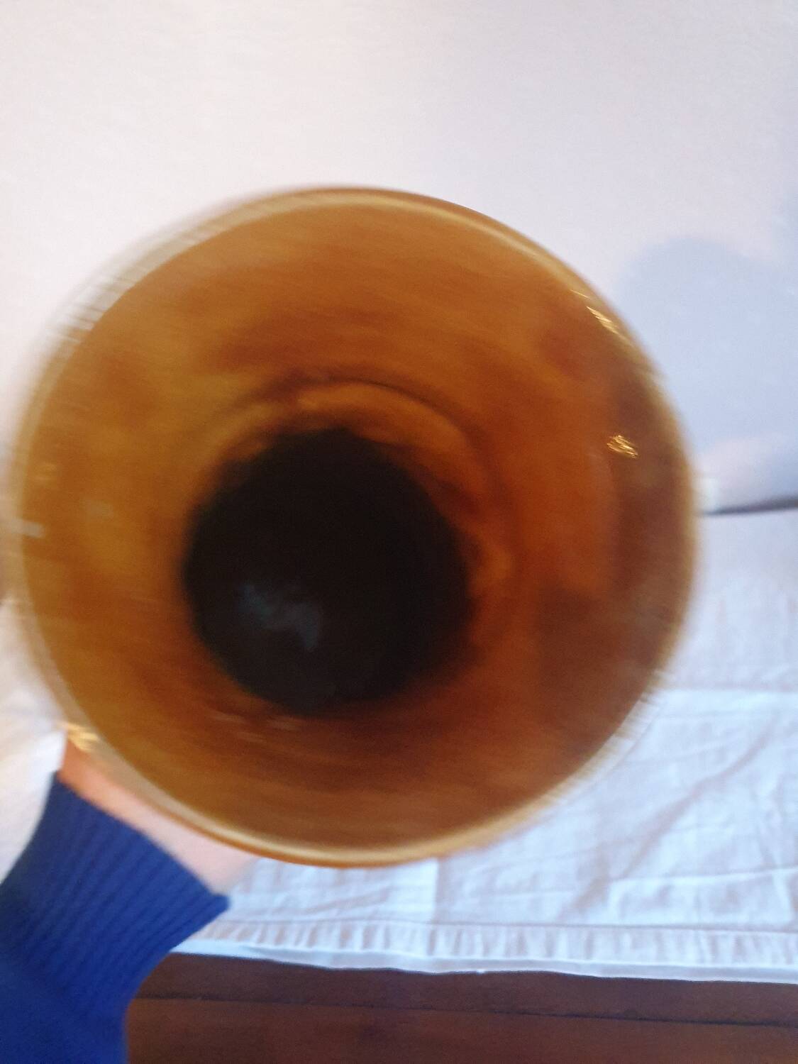 Vase w germany bay numbered 76 25 vintage 70's