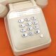 1980s Socotel Model S63 touch-tone phone Made in France