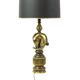Lusterie Deknudt Vintage Horse Head Table Lamp XL Brass