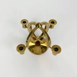 Mid-Century Scandinavian Brass Candlestick by Arthur Pe, Kolbäck, Sweden 1950-60