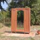 Grande armoire art déco bois exotique