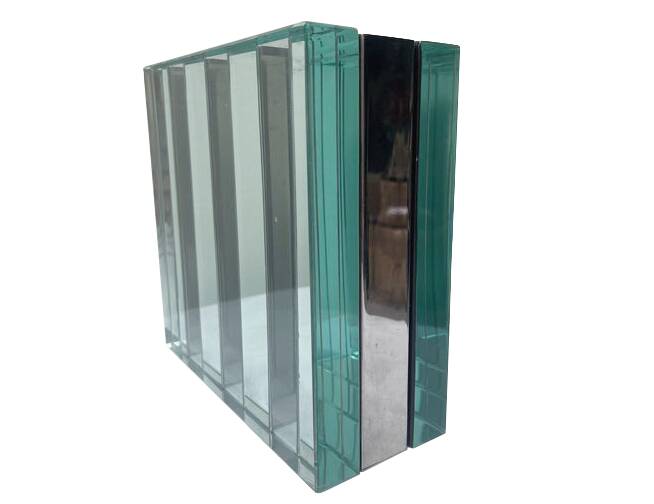 Vintage Vase • Gallotti & Radice • Glass • Mirror • Steel • 1950-1970