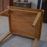 1930s Art Deco solid elm table