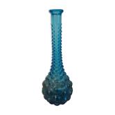Bottle vase vintage molded glass