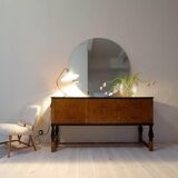 "Teve" Modern Mid-Century Chair in Lambskin/Shearling by Alf Svensson, Sweden, 1955