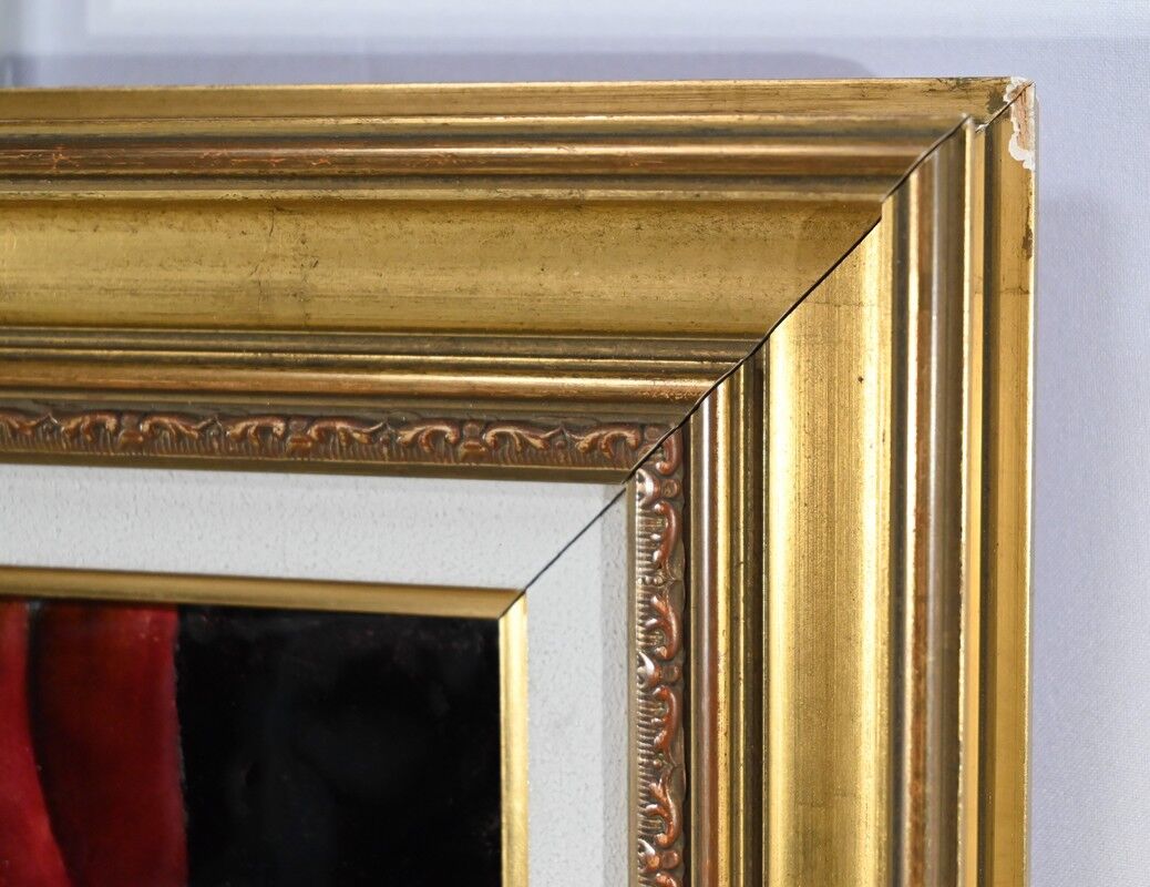 Painting Enamelled after C.Jalabert, signed R.Bonhomme – 1950