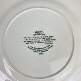 7 Myott The Brook English Ironstone Dessert Plates