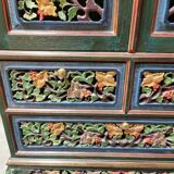 Balinese buffet or console and mirror