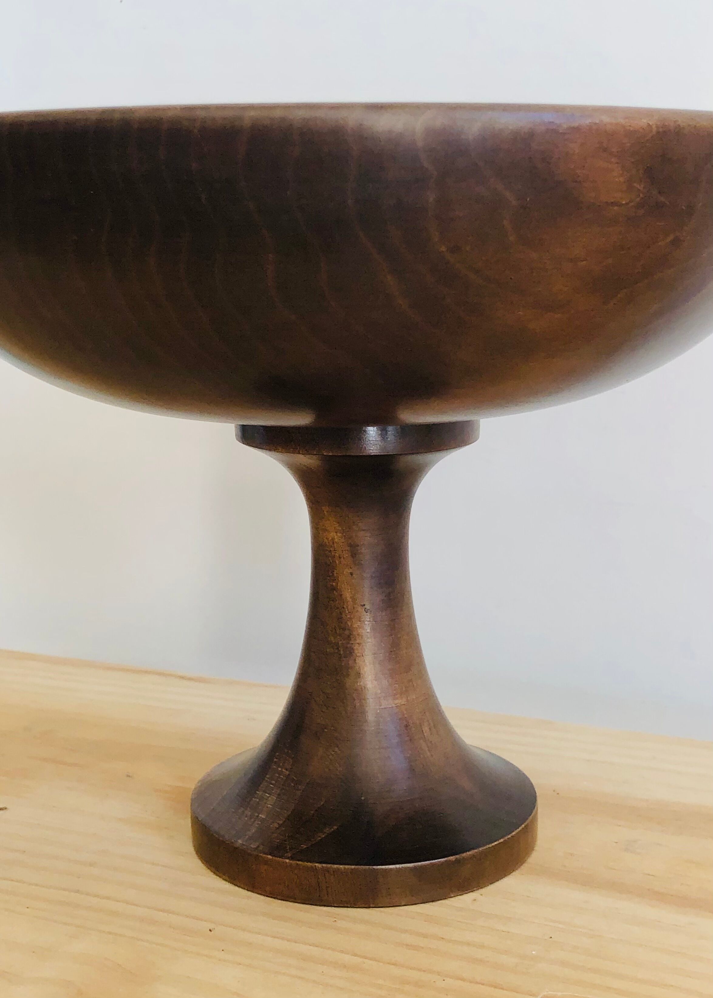 Scandinavian wooden fruit cup