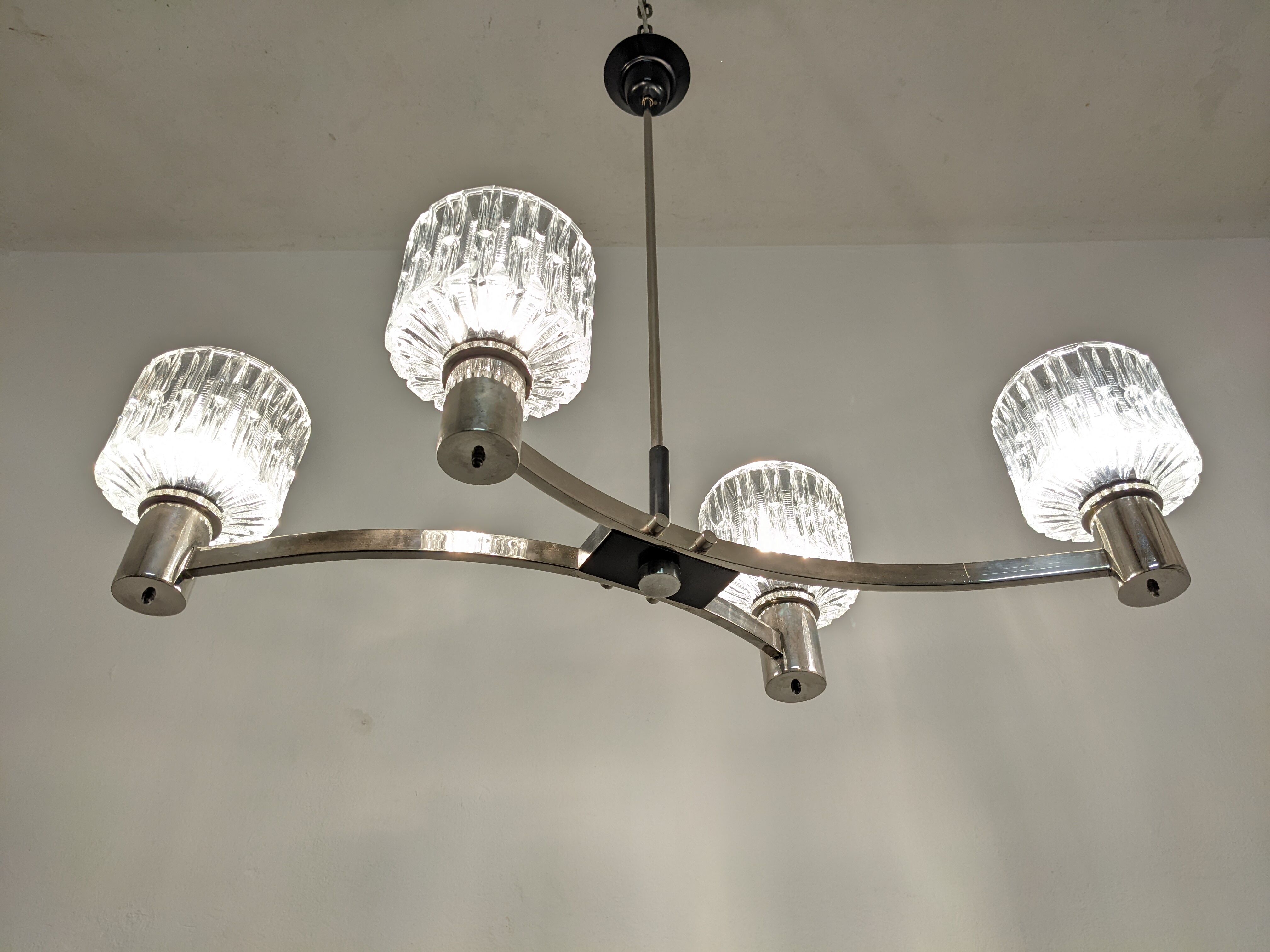 Murano glass chandelier from the 60s/70s
