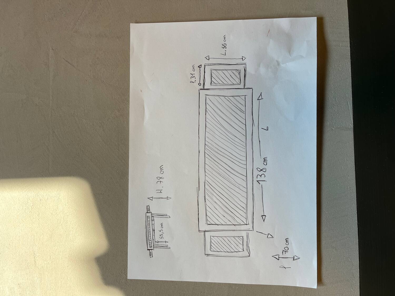 Desk - table - entrance furniture