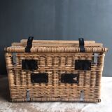 Wicker trunk 1930 Long 75cm