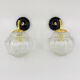 Paire d'appliques Bubble vintage