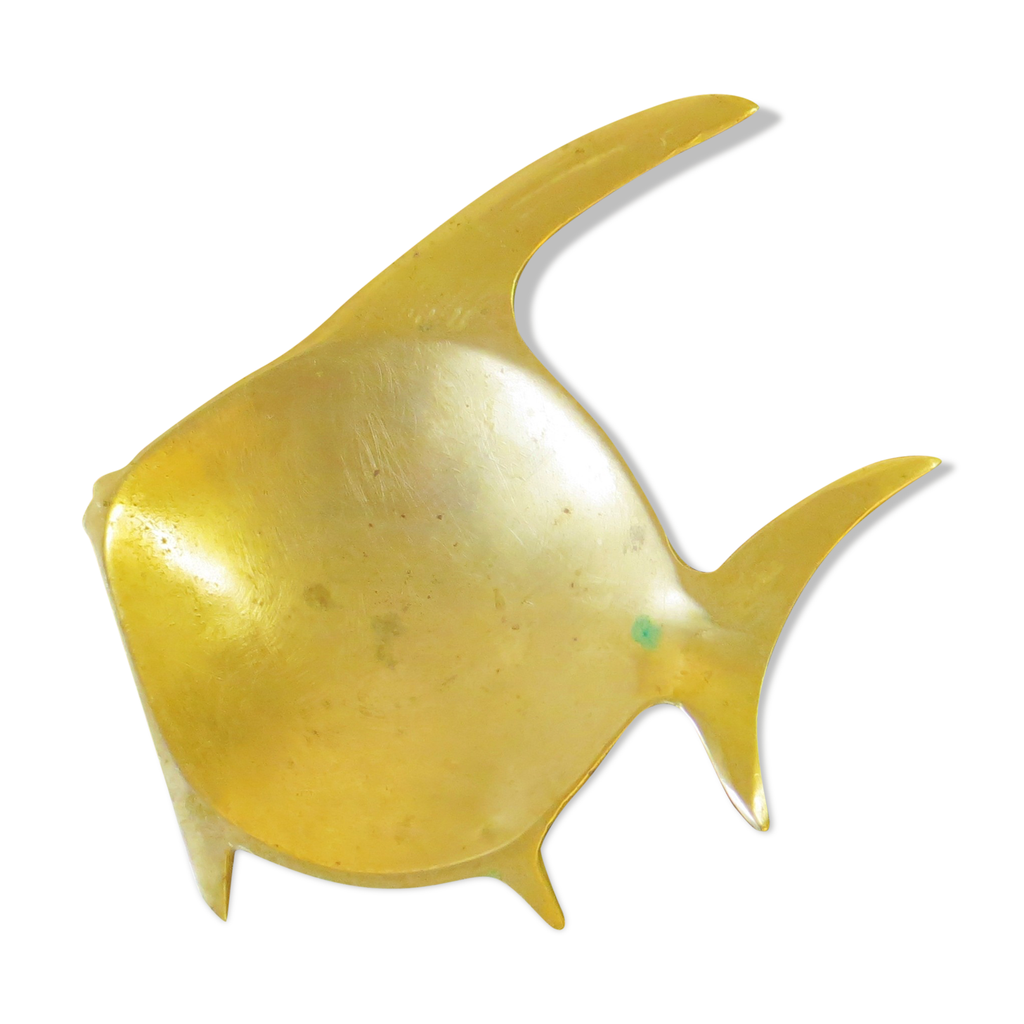 Vintage brass ashtray