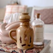 Stoneware tealight holder / oil warmer