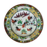 Assiette ancienne en porcelaine de Chine