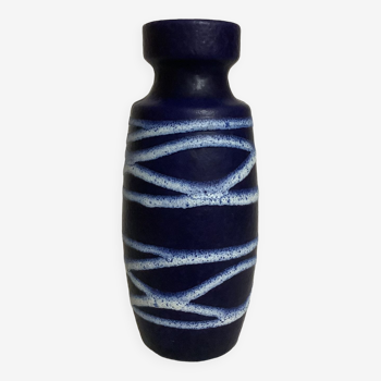 Vase bleu West Germany