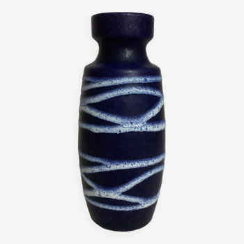 West Germany blue vase