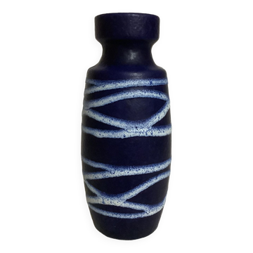 Blue vase West Germany