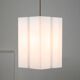 Vintage italian plexiglass tower pendant lamp