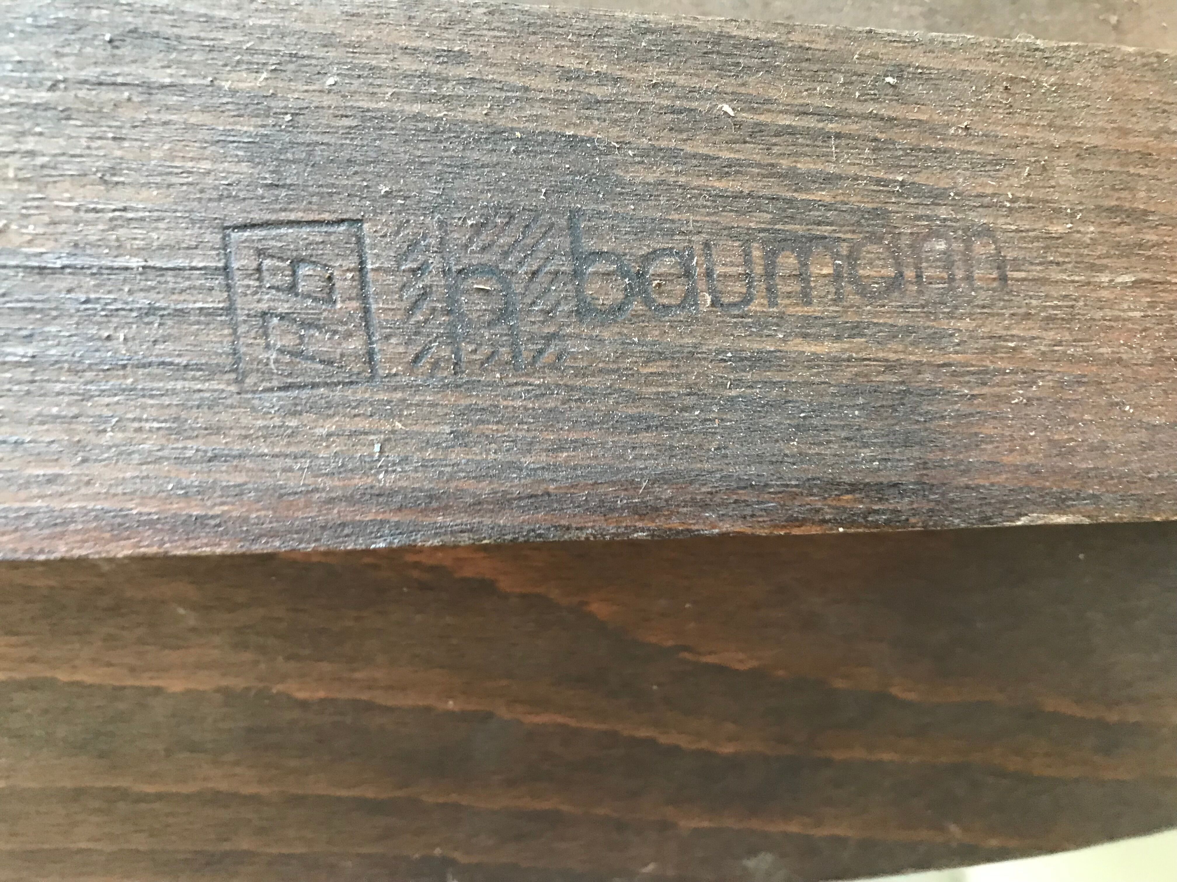 Suite de 6 chaises bistrot Menuet par Baumann, circa 1970.