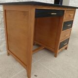 Wooden desk 5 drawers