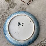 Ceramic plate 1960