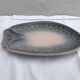 Former plate vallauris ceramics jean austruy shape vintage fish