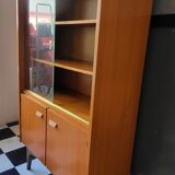 Vintage Gauthier storage cabinet bookshelf
