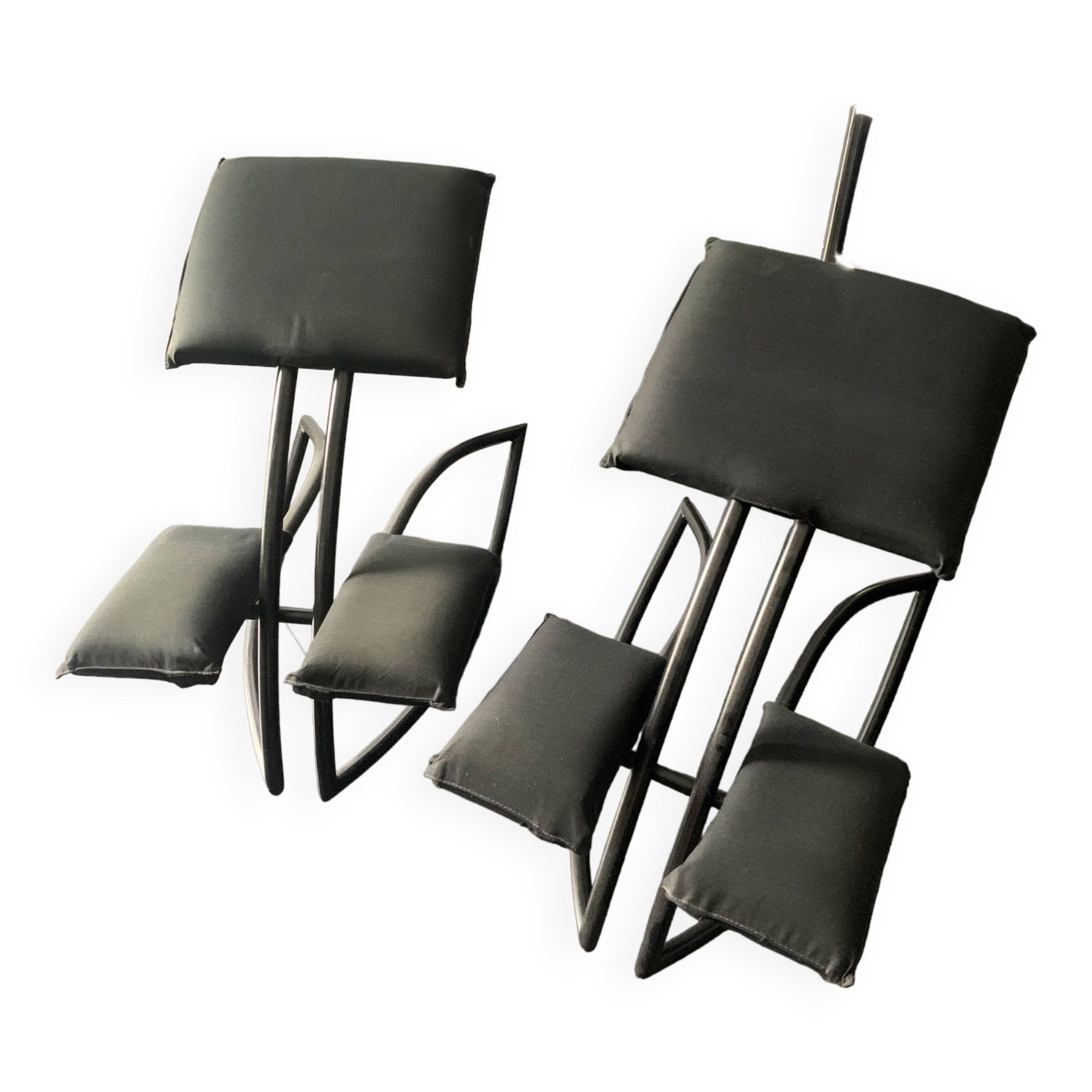 2 “Mister Bliss” seats by Philippe STARCK 1983