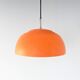 Suspension suédoise en métal orange et verre par Hans-Agne Jakobsson, 1970