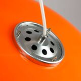 Big Space Age Pendant from Guzzini in Orange, 1970s