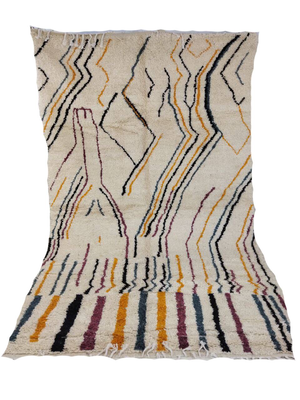 Handmade Moroccan Berber rug 310 X 197 CM