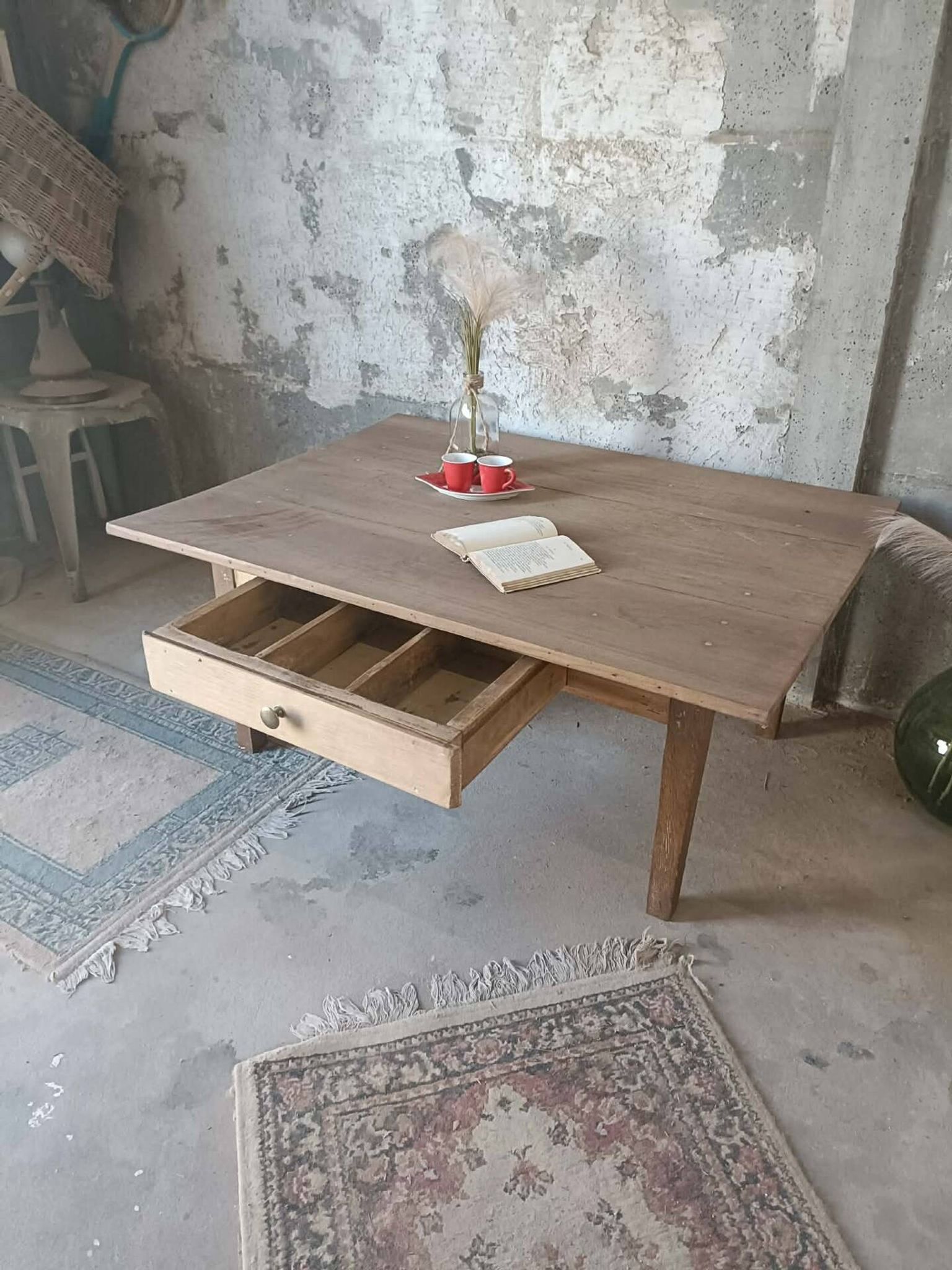 Table basse de ferme 