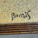 Biomorphic ceramic coffee table – signed Barrois – 1950s/60s