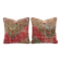 Set of 2 vintage Turkish cushion covers 58x58 cm