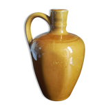 Vintage glazed stoneware pitcher