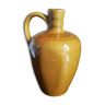 Vintage glazed stoneware pitcher