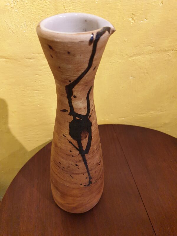 Pichet vase la colombe Vallauris années 1950