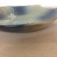 Fish dish in blue green ceramic