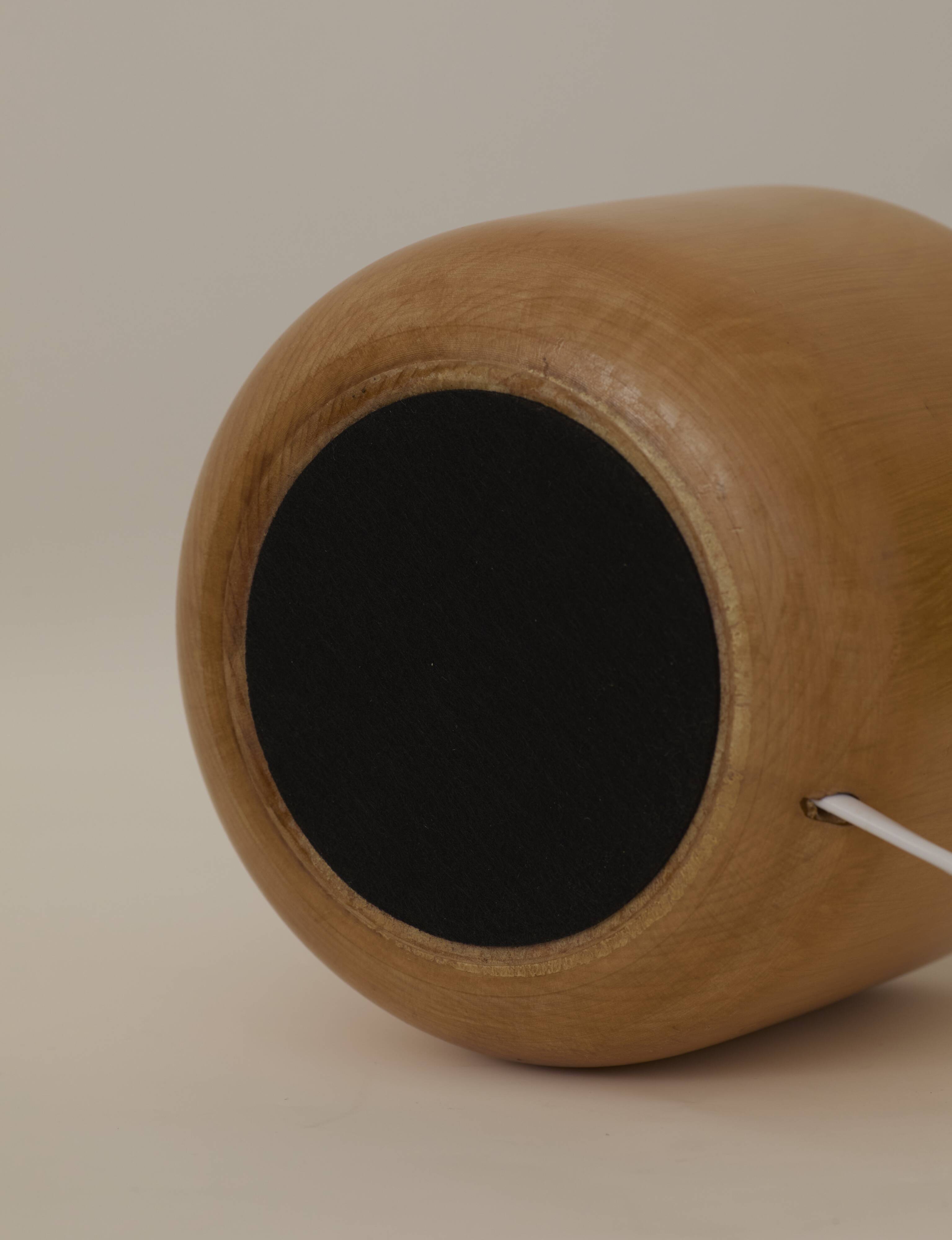 Solid wood lamp #02 by Charlotte Perriand for Les Arcs vintage Circa