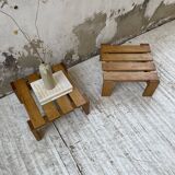 End stools for sofas pine mountain furniture 1960