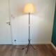 Lampadaire vintage noir et jaune