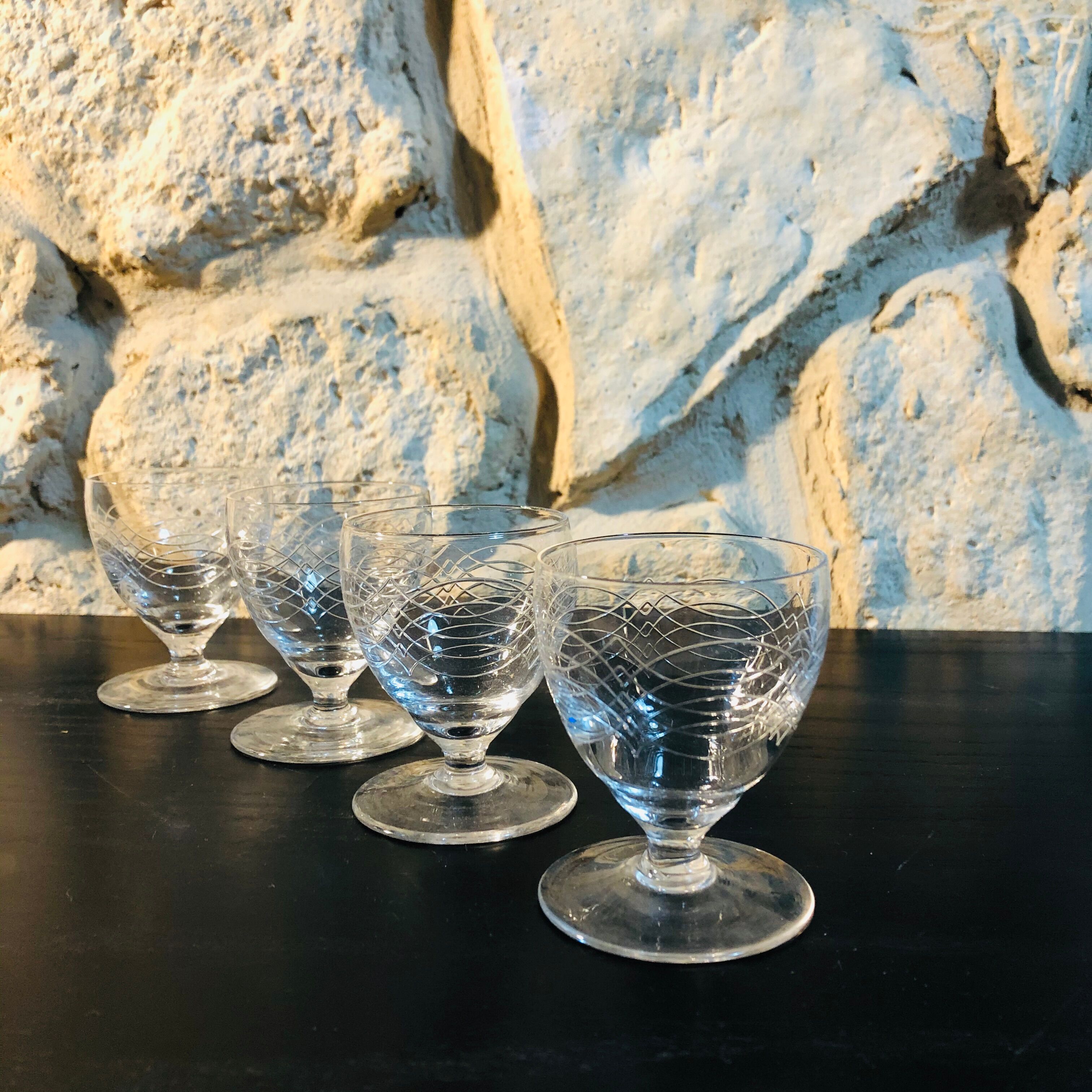 Crystal glasses