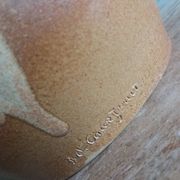 30 cm pitcher vase signed Jean-Claude Courjault Keraluc