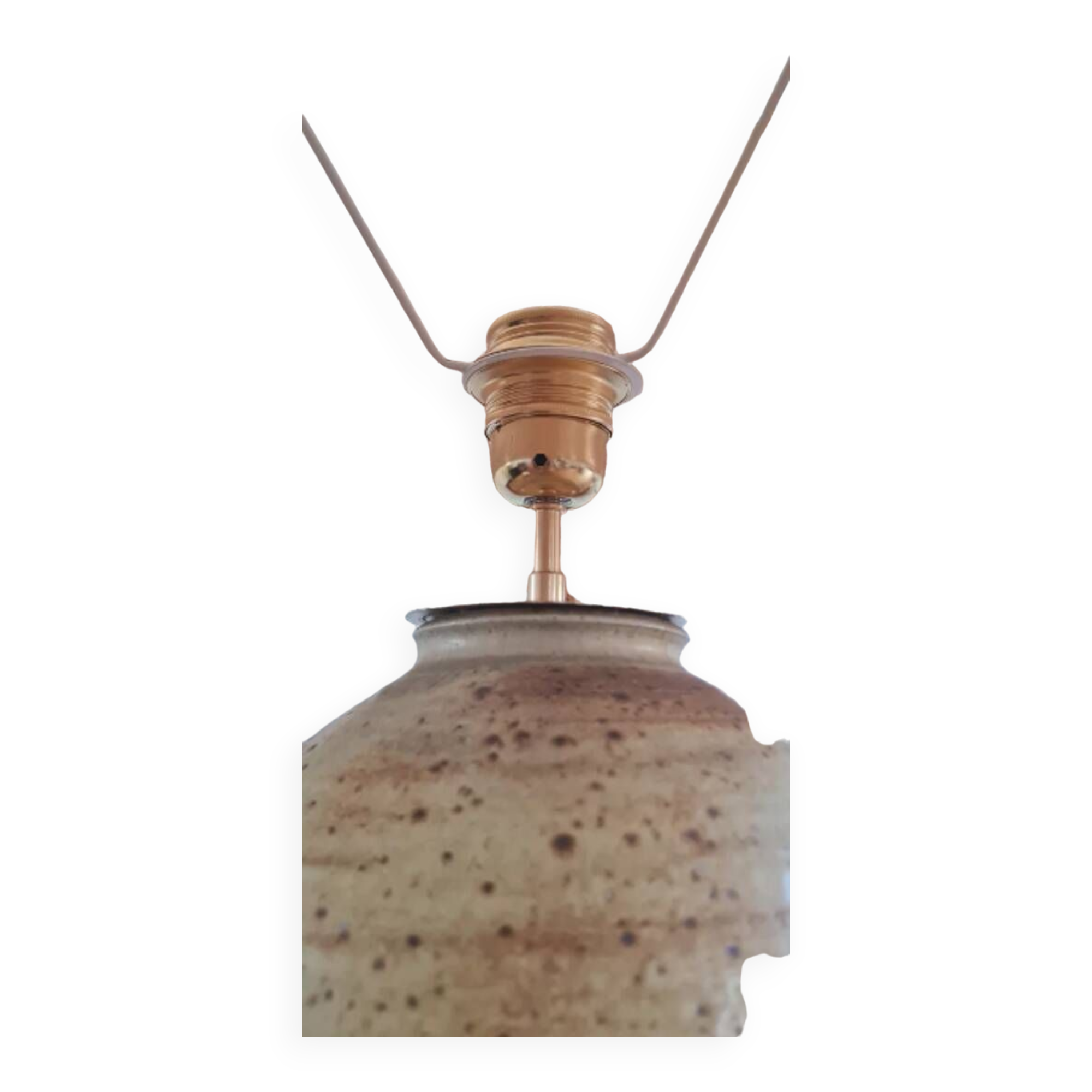 Sandstone lamp circa 1950