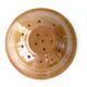 Old drainer dish faisselle in earthenware Varnishing brown