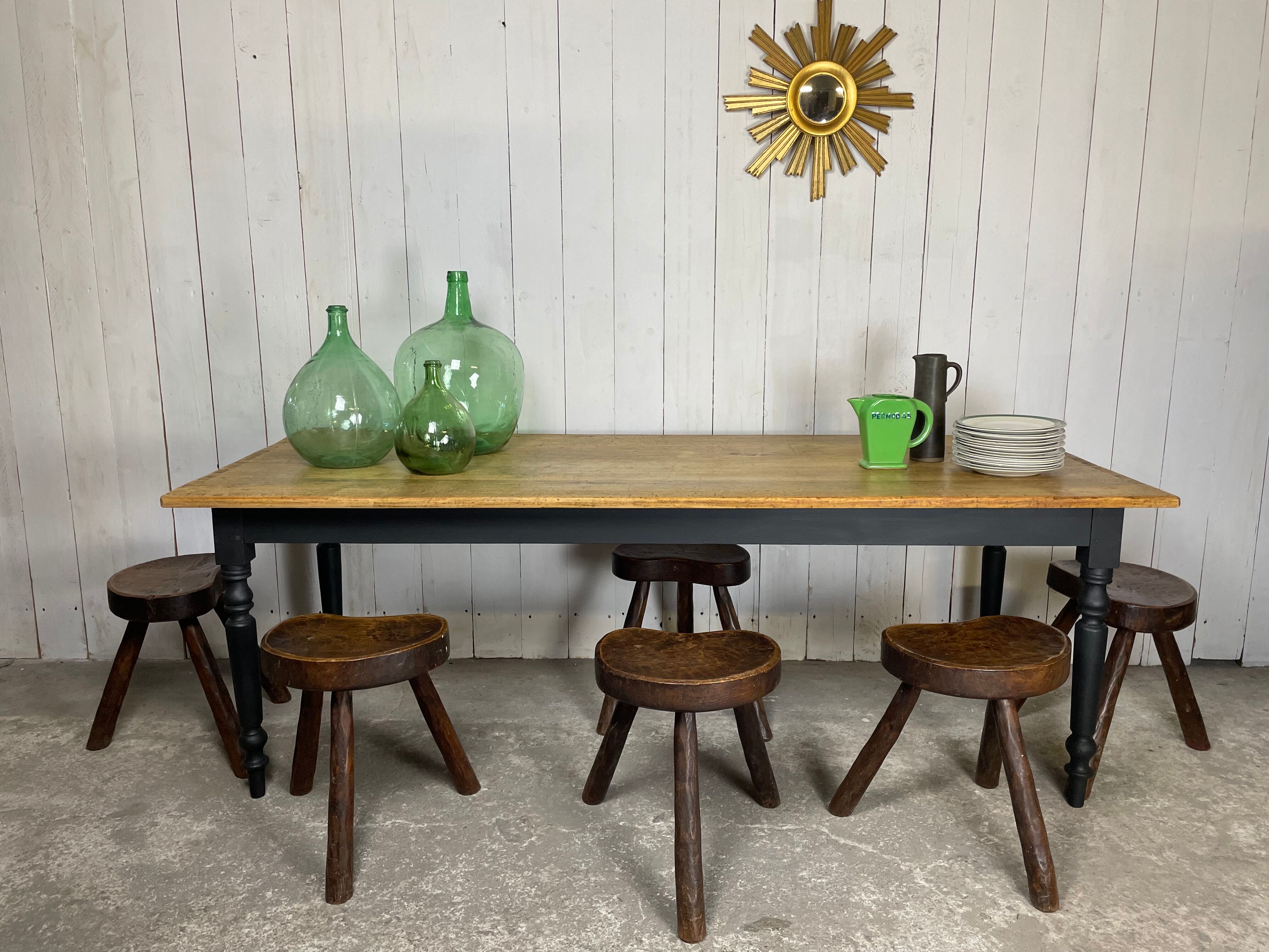 Old farmhouse table